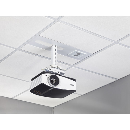 Chief SYSAUWP2 Chief Suspended Ceiling Projector System with 2-Gang Filter & Surge (White)