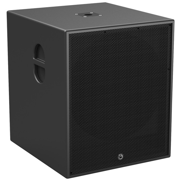 Atlas SW118AI-B Powered 1000W 1x18 in Woofer, Amp Out For Passive sw118XI, Black (install)