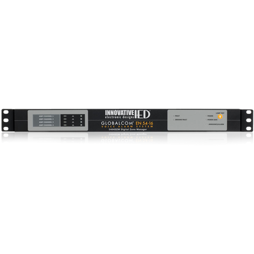 Atlas IED5404DZM GLOBALCOM EN54-16 Digital Zone Manager (4 Zones)