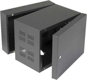 Atlas 307-12 7 Space Rack Unit, Cabinet Wall, 4.5RS, 19W, inclu SFD, 12 in CTR SEC