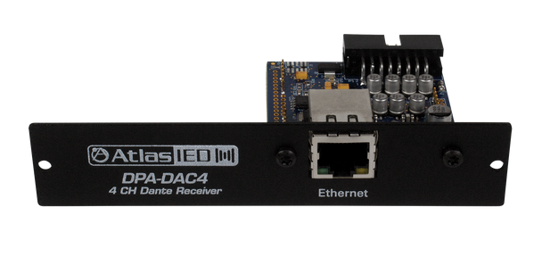 Atlas DPA-DAC4 Dante™ Accessory Card for DPA Amplifiers