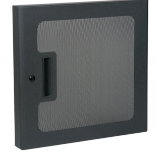 Atlas MPFD16-HR 1" Deep Micro Perforated Door for Half Width Racks, 16 Space