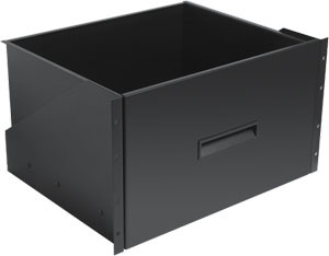 Atlas SD6-14 Drawer Storage Rec 6 Space Rack Unit 14.75D Black