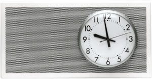 Atlas 840-89A Baffle CLK 8 in 8 in CL White