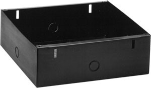 Atlas 191-78 Enclosure Rec SQ .316C JUT TXT Black