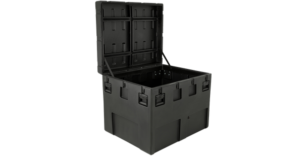 SKB Cases 3R4436-36B-EW R Series 4436-36 Waterproof Utility Case w/Wheels 44" x 36" x 36" - Empty - STAC System Series