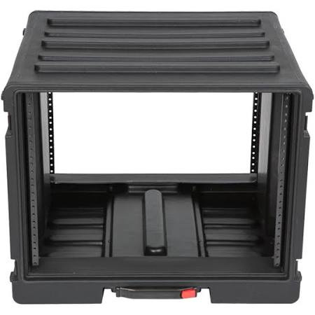 SKB Cases 1SKB-R8UW 8U Space Rack stacks w/Roto Racks, wheels, and handle