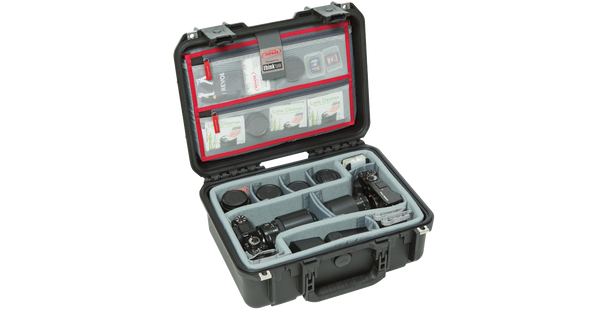 SKB Cases 3i-1510-6DL iSeries 3i-1510-6 Case w/Think Tank Designed Dividers and Lid Organizer