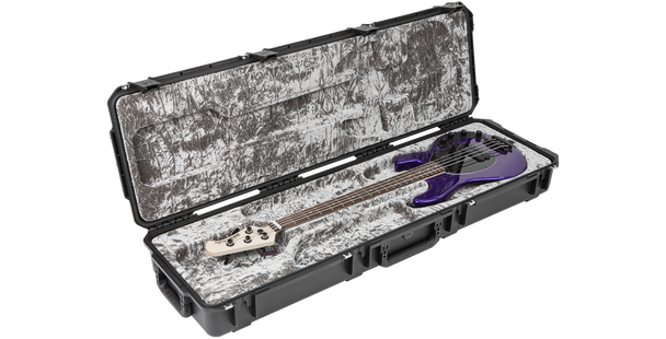 SKB Cases 3i-5014-SRB iSeries Electric Bass Case, Music Man Sting Ray Interior, TSA Latches, w/wheels