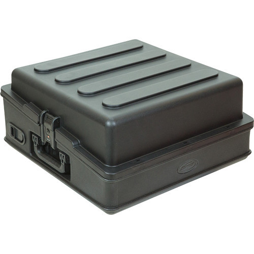 SKB Cases 1SKB-R100 Compact Rig: 10U Top Rack, Steel Rails, Hard top, L/R Access doors