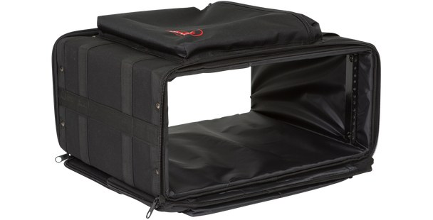 SKB Cases 1SKB-SC194U 4U Soft Rack Case, Steel Rails, Heavy Duty zippers, outer pocket, Shoulder straps