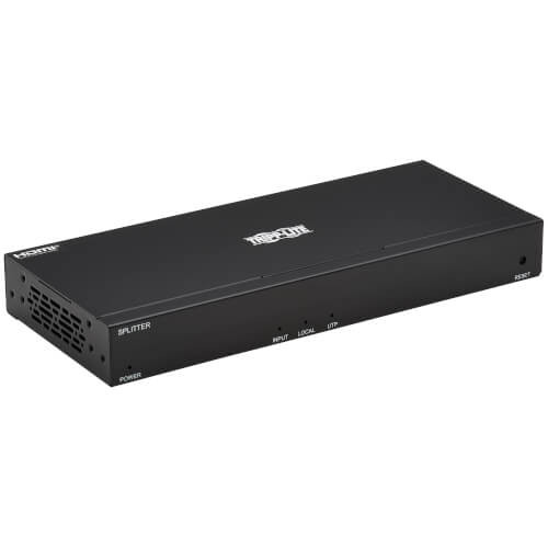 Tripp Lite B127A-004-BH 4-Port HDMI over Cat6 Splitter - 4K 60 Hz, HDR, 4:4:4, PoC, HDCP 2.2