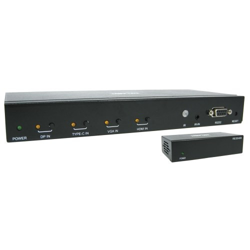 Tripp Lite B320-4X1-MHE-K 4-Port Presentation Switch Kit, 4K 60 Hz (4:4:4) HDMI