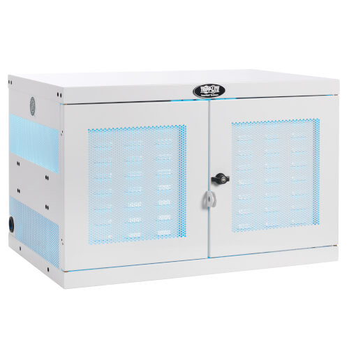 Tripp Lite CS16USBWHG Safe-IT Multi-Device UV Charging Station, Hospital-Grade, 16 USB Ports