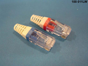 Liberty Cable 100 011LW Category 6 EZ-RJ45 plugs in a 30-pack with ...