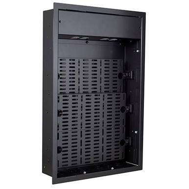 Chief PAC527FBP4 XL In-wall Storage Box with 4-receptacle Filter and ...