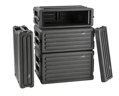SKB Cases 1SKB-R3S 3U Shallow Roto Rack with Steel rails (front