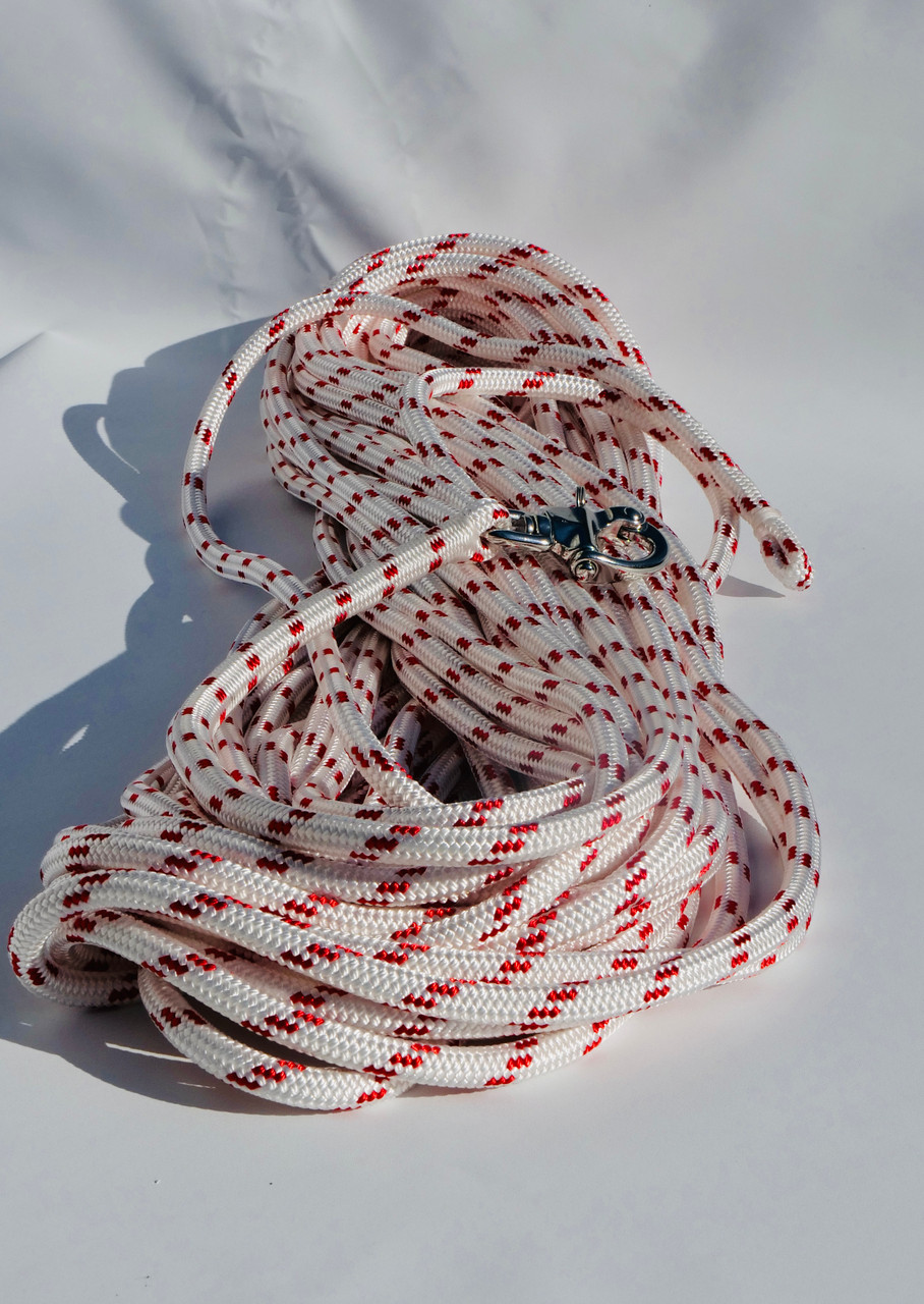 120'- 12 mm YachtMaster XS pre-made halyard w/ swivel snap shackle