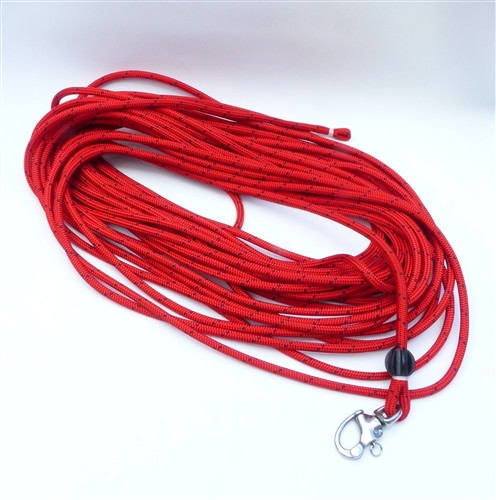 100' - 10mm SuperSpeed pre-made halyard w/ snap shackle