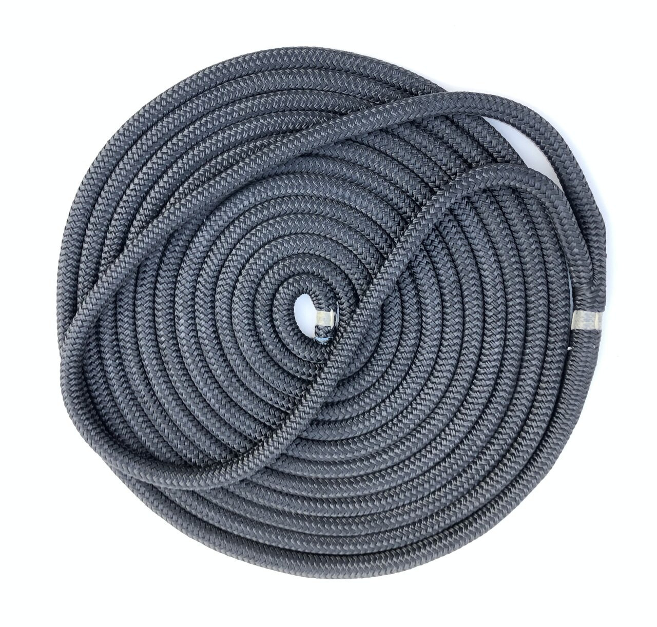 Dock Line 4 X 30'- 14mm  - Black.