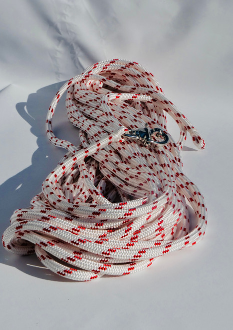 150'- 12 mm Yachtmaster XS pre-made halyard w/ swivel snap shackle