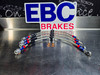 EBC Brakes Braided Brake Lines Fiesta ST180 BLA1022-4L
Ford part number cross references: AY11 2078 BB, AY11 2078 AB, C1BC 2282 BB & C1BC 2282 CB