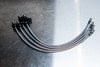 Focus ST250 Braided brake lines FOR-4-502
Ford part number cross references: AV61 2078 AB, MEU7K 2078 EA, AV61 2282 AC & MEU7K 2282 NA