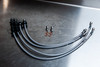 Focus RS mk2 Braided brake lines FOR-4-479
Ford part number cross references: 9M51 2078 AC & 9M51 2282 AB