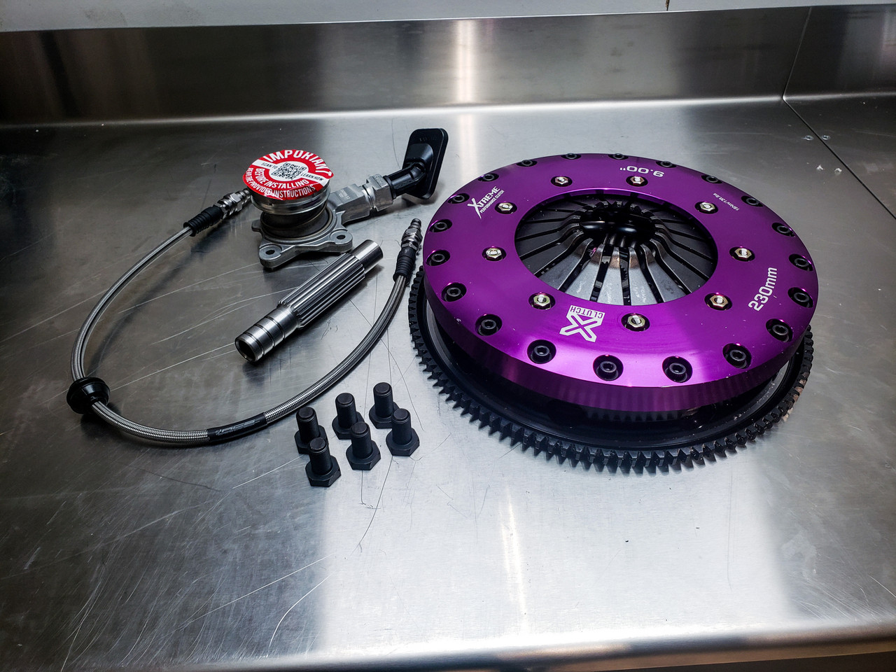 Xtreme Organic Twin Plate Clutch Kit Focus RS mk3 ST250 KFD23659