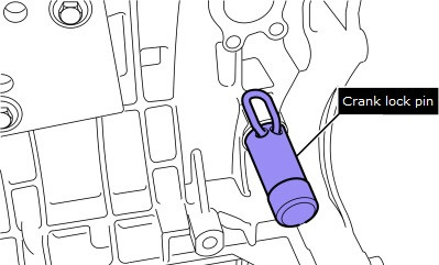 Crankshaft Locking Pin XR5 Turbo / RS mk2 Focus On Performance