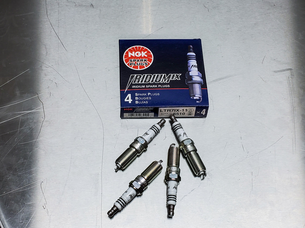 NGK 1 step colder spark plugs LTR7IX11 Focus On Performance