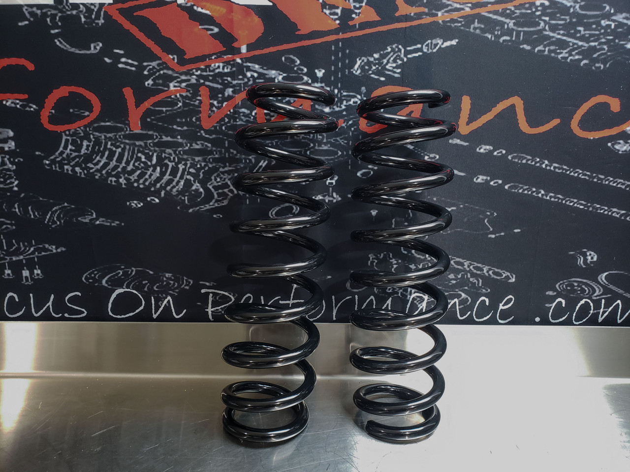 Ranger Raptor Next Gen Front Lift Kit KING SPRINGS BLACK 1.75