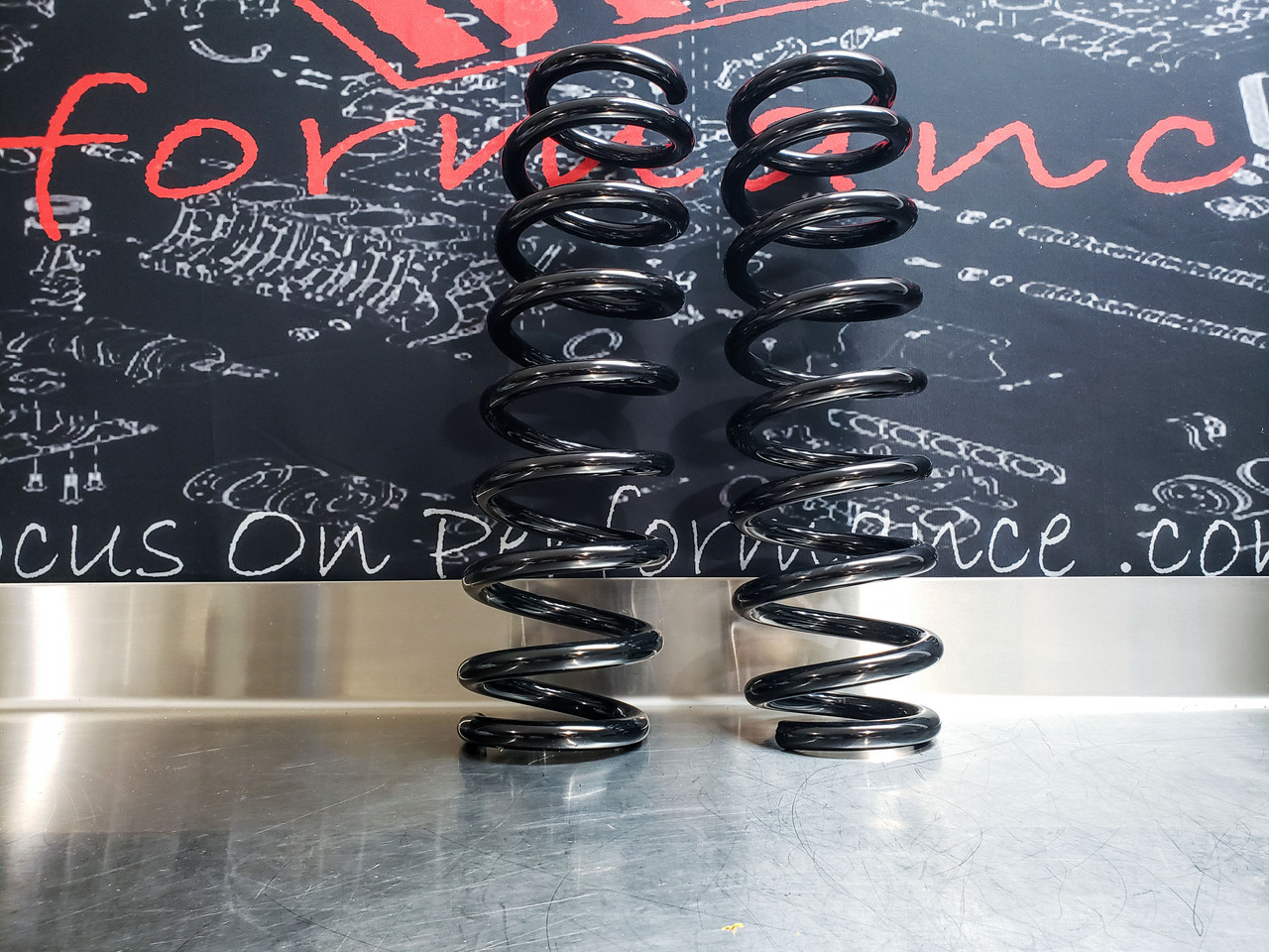 Ranger Raptor Next Gen Front Lift Kit KING SPRINGS BLACK 1.75