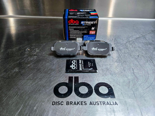 Mondeo XR5 Turbo Street Series Rear Brake Pads DBA1999SS
Part number cross references: ME6G9J 2M008 GA, ME6G9J 2M008 GB & 6G91 2M008 GF