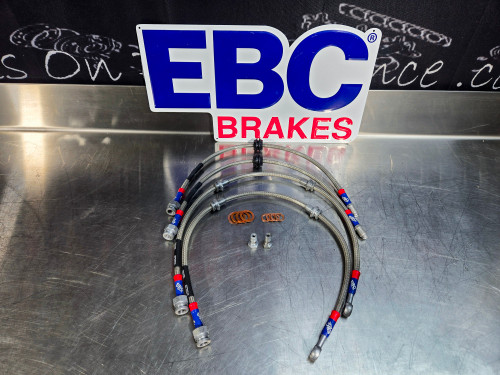 EBC Brakes Braided Brake Lines Focus RS mk2 BLA1024-4L
Ford part number cross references: 9M51 2078 AC & 9M51 2282 AB