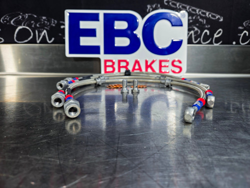 EBC Brakes Braided Brake Lines Focus RS mk2 BLA1024-4L
Ford part number cross references: 9M51 2078 AC & 9M51 2282 AB