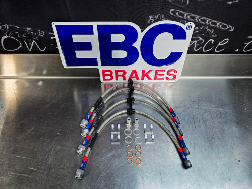 EBC Brakes Braided Brake Lines Focus RS mk3 BLA2063-4L
Ford part number cross references: G1FY 2078 AB & AV61 2282 AC