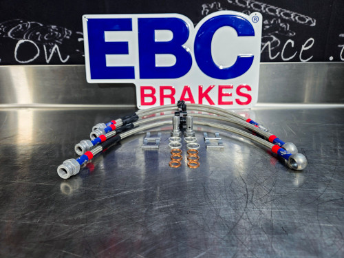 EBC Brakes Braided Brake Lines Focus RS mk3 BLA2063-4L
Ford part number cross references: G1FY 2078 AB & AV61 2282 AC