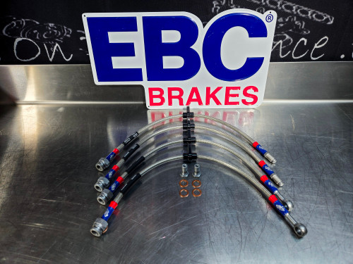 EBC Brakes Braided Brake Lines Fiesta ST180 BLA1022-4L
Ford part number cross references: AY11 2078 BB, AY11 2078 AB, C1BC 2282 BB & C1BC 2282 CB
