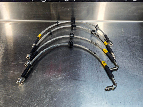 Hel Performance Braided Brake Lines Fiesta XR4
Ford part number cross references: 2S61 2078 AF & 2S61 2282 AF, 4N11 2282 AA & 4N11 2282 BA