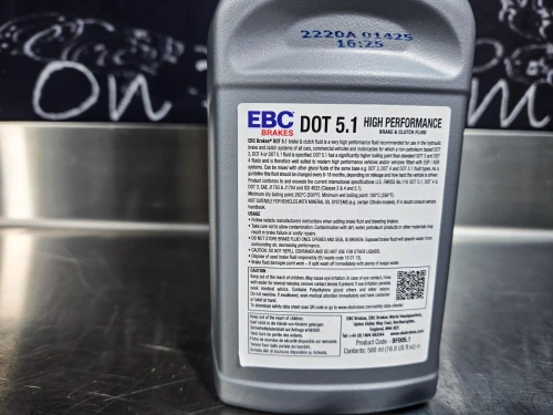 EBC DOT5.1 High Performance Brake Fluid 500ml