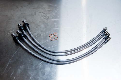 Focus XR5 Turbo Braided brake lines FOR-4-480