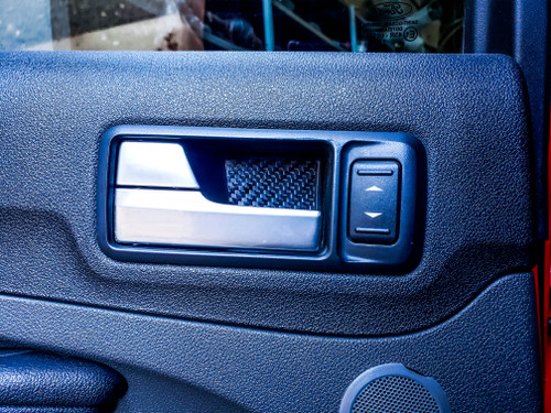 Carbon fiber door handle inserts Focus XR5 Turbo & RS mk2  Carbon fiber door handle inserts Focus XR5 Turbo & RS mk2