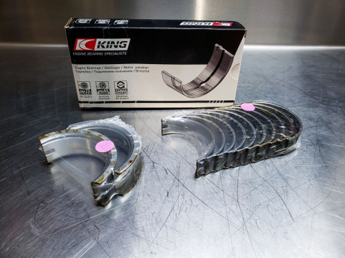 Crankshaft Main Bearing SET KING RS XR5 
0.5mm undersized
Part number cross references: 6M5G 6K371 CA, 6M5G 6K371 DA, 6M5G 6K371 EA, 9M5N 6A339 KA, 9M5N 6A339 LA & 9M5N 6A339 MA  Crankshaft Main Bearing SET KING RS XR5 
0.5mm undersized
Part number cross references: 6M5G 6K371 CA, 6M5G 6K371 DA, 6M5G 6K371 EA, 9M5N 6A339 KA, 9M5N 6A339 LA & 9M5N 6A339 MA