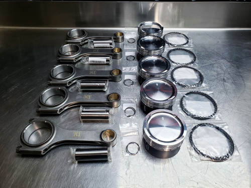 XR5/RS mk2 Forged Piston & H- Beam K1 Rod Set 8.5:1 CR
Part number cross references: 6M5G 6K100 AC1, 6M5G 6K100 AC2, 6M5G 6K100 AC3, 6M5G 6K100 AC4, 7M5N 6200 AA, 7M5N 6200 AC, 9M5N 6K100 AA, 9M5N 6K100 BA, 9M5N 6K100 CA, 9M5N 6K100 DA & 9M5N 6200 BA  XR5/RS mk2 Forged Piston & H- Beam K1 Rod Set 8.5:1 CR
Part number cross references: 6M5G 6K100 AC1, 6M5G 6K100 AC2, 6M5G 6K100 AC3, 6M5G 6K100 AC4, 7M5N 6200 AA, 7M5N 6200 AC, 9M5N 6K100 AA, 9M5N 6K100 BA, 9M5N 6K100 CA, 9M5N 6K100 DA & 9M5N 6200 BA