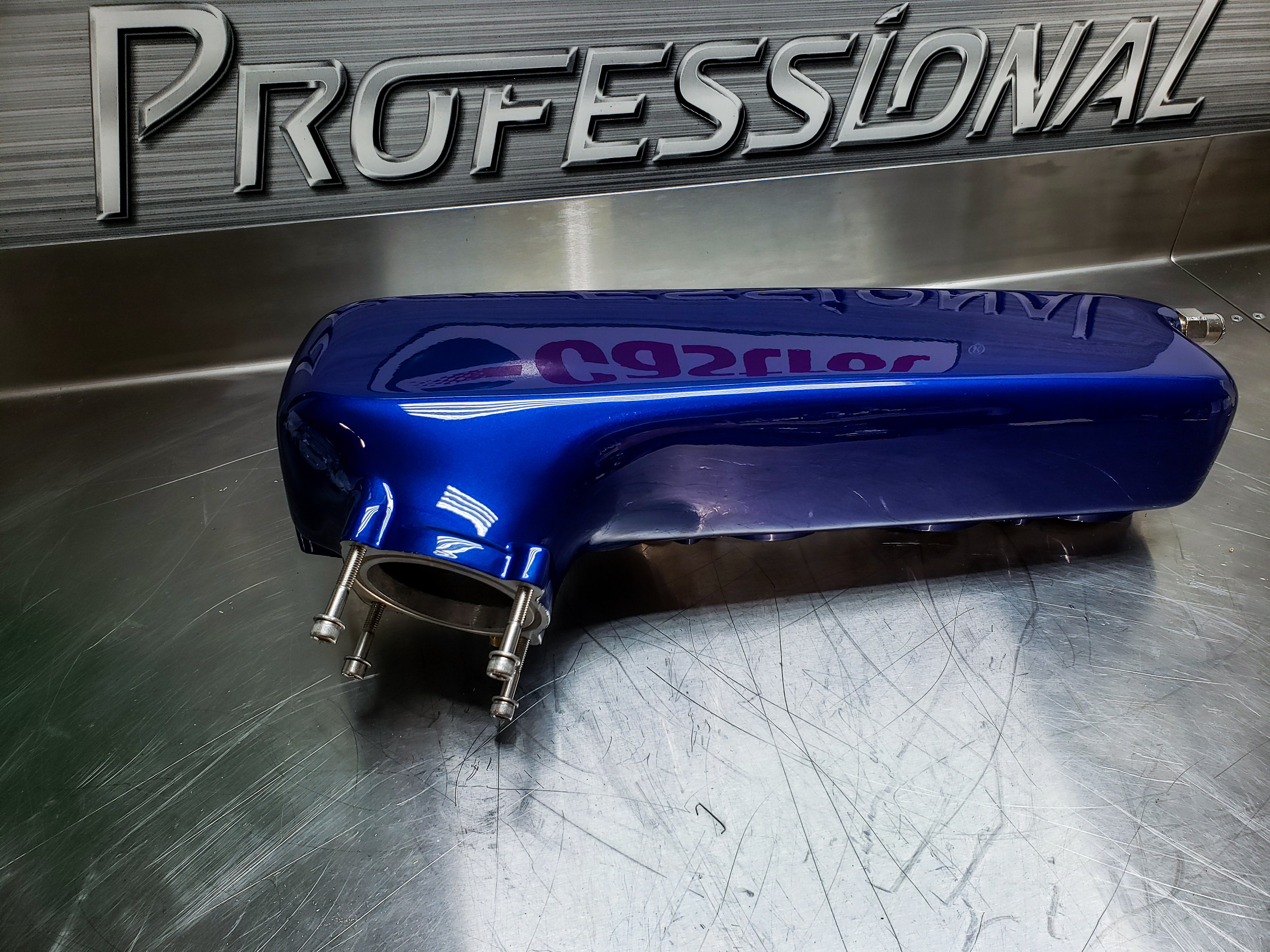 Airtec Motorsport Inlet Plenum BLUE - Focus On Performance