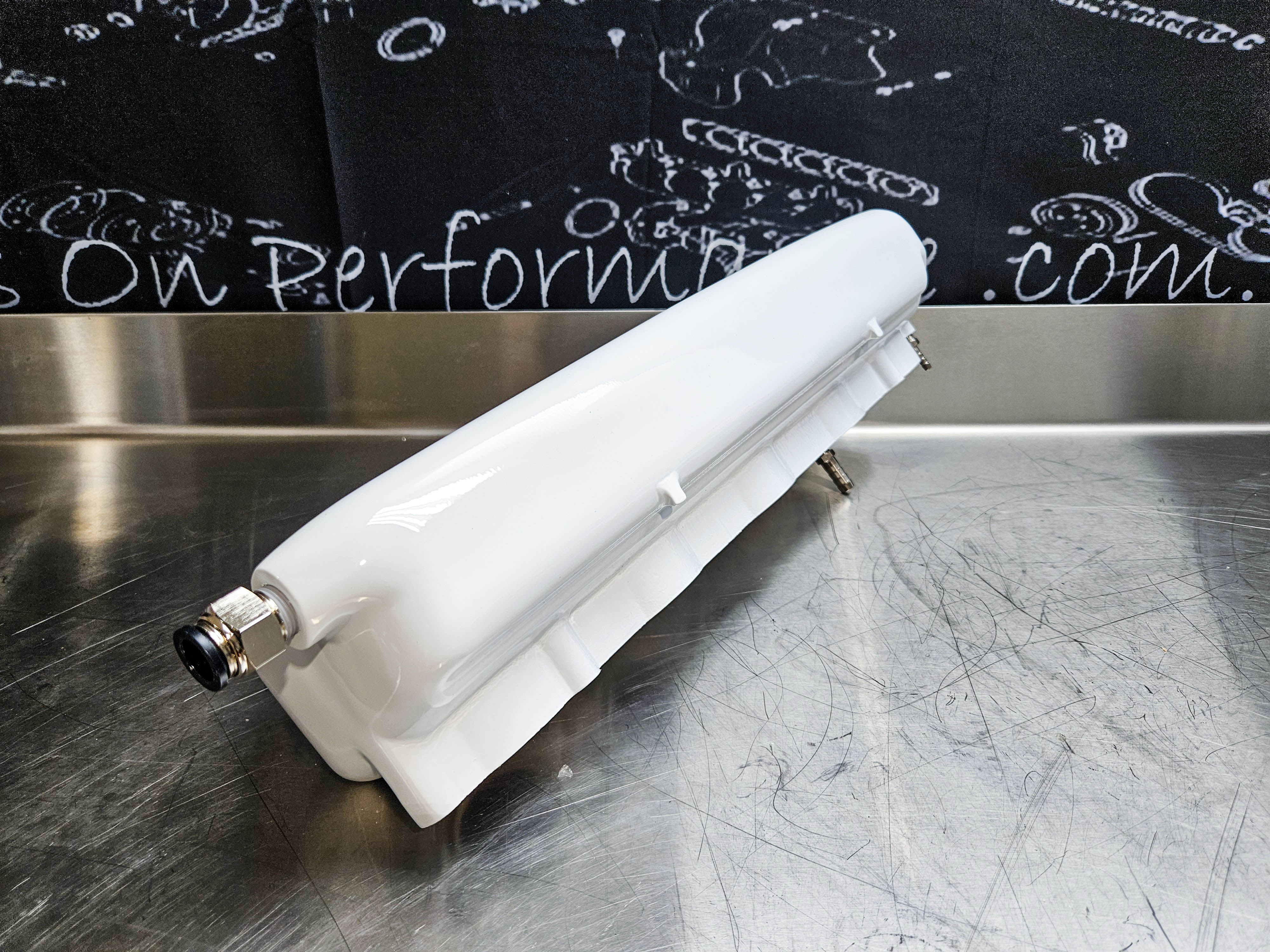 Airtec Motorsport Inlet Plenum WHITE - Focus On Performance