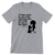 Angela  Davis Quote (Unisex Heather Gray Tee)