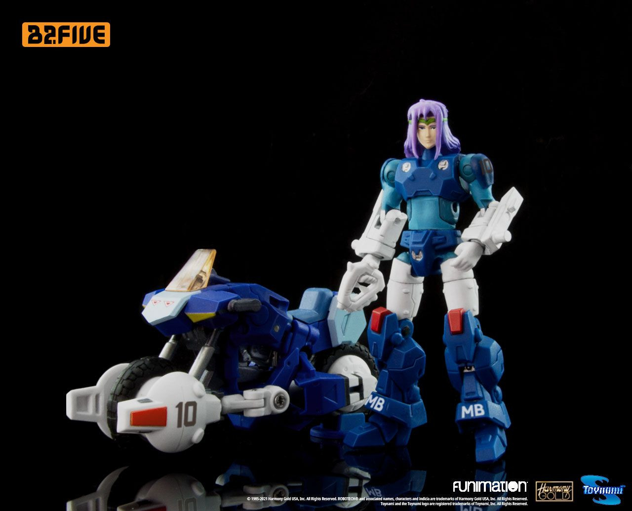B2Five Robotech Mospeada Transformable Cyclone - Lance