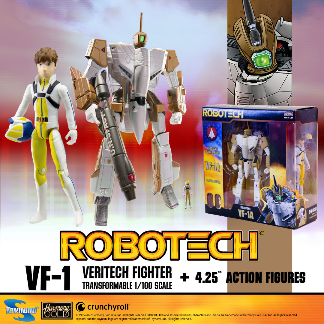 Robotech Veritech Fighter Transformable 1/100 scale + 4.25